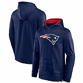 Men's New England Patriots Navy On The Ball Pullover Hoodie,baseball caps,new era cap wholesale,wholesale hats